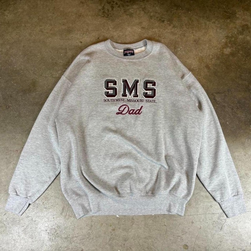 Vintage 90s Southwest Missouri State University crewneck sweatshirt Men's XL